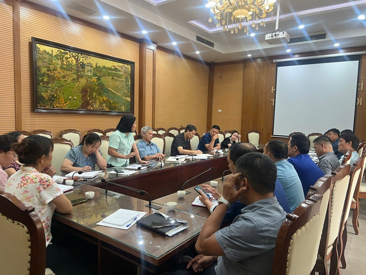 Ủy ban MTTQ Việt Nam xã Thanh Trì tổ chức giao ban công tác tháng 8/2025- Ảnh 3.