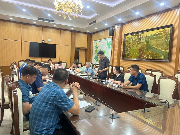 Ủy ban MTTQ Việt Nam xã Thanh Trì tổ chức giao ban công tác tháng 8/2025- Ảnh 4.