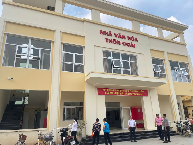 XÃ VĨNH THANH KHÁNH THÀNH NHÀ VĂN HÓA THÔN ĐOÀI CHÀO MỪNG ĐẠI HỘI ĐẢNG BỘ XÃ- Ảnh 5.