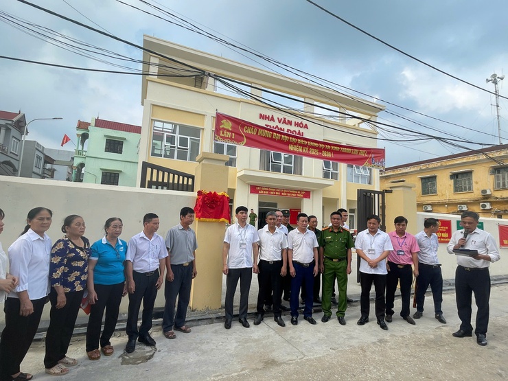 XÃ VĨNH THANH KHÁNH THÀNH NHÀ VĂN HÓA THÔN ĐOÀI CHÀO MỪNG ĐẠI HỘI ĐẢNG BỘ XÃ- Ảnh 1.