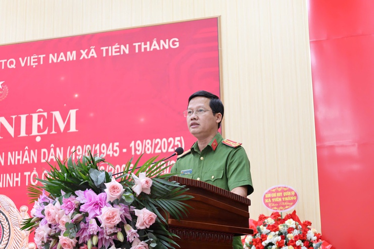 Xã Tiến Thắng kỷ niệm 80 năm Ngày truyền thống lực lượng Công an nhân dân Việt Nam- Ảnh 3.