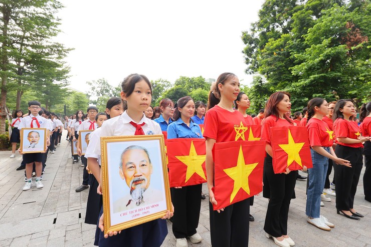 Tuổi trẻ phường Ngọc Hà đăng cai Lễ chào cờ "Tôi yêu Tổ quốc tôi" cấp Trung ương- Ảnh 8.