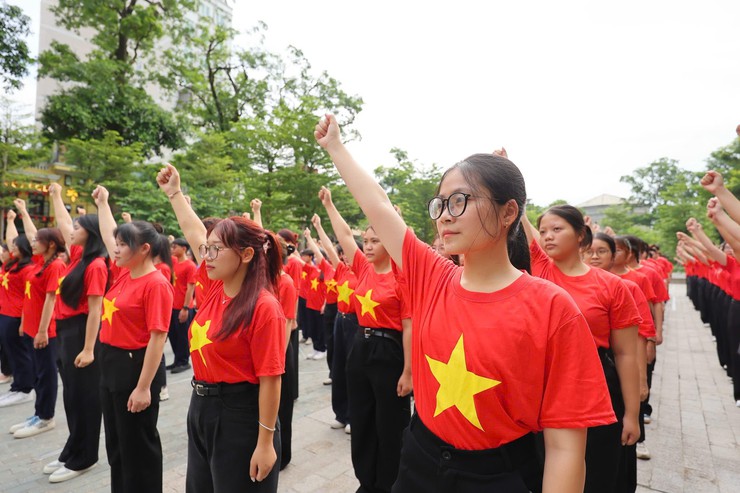 Tuổi trẻ phường Ngọc Hà đăng cai Lễ chào cờ "Tôi yêu Tổ quốc tôi" cấp Trung ương- Ảnh 4.