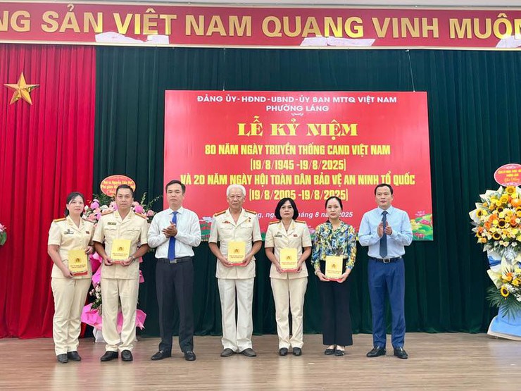 CÔNG AN PHƯỜNG LÁNG QUYẾT TÂM VIẾT TIẾP NÊN NHỮNG TRANG SỬ MỚI - Ảnh 4.