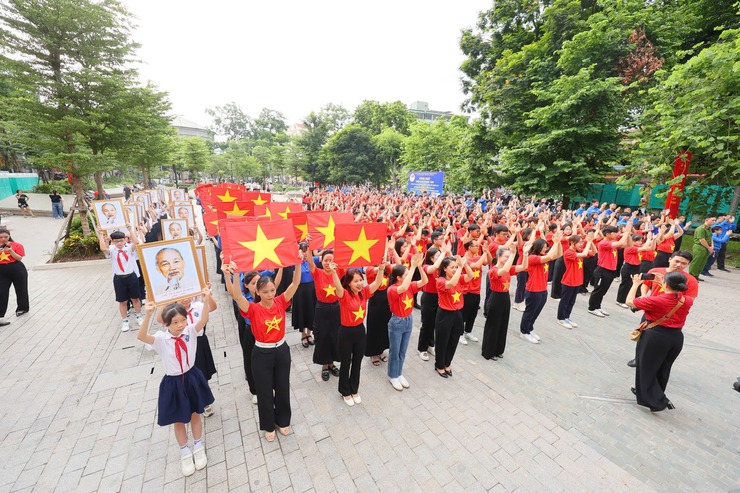 Tuổi trẻ phường Ngọc Hà đăng cai Lễ chào cờ "Tôi yêu Tổ quốc tôi" cấp Trung ương- Ảnh 7.