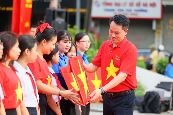 Tuổi trẻ phường Ngọc Hà đăng cai Lễ chào cờ "Tôi yêu Tổ quốc tôi" cấp Trung ương- Ảnh 2.
