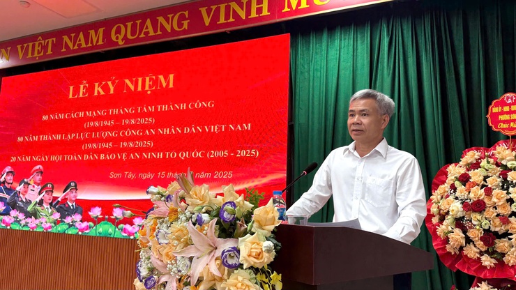 SƠN TÂY KỶ NIỆM 20 NĂM NGÀY HỘI TOÀN DÂN BẢO VỆ AN NINH TỔ QUỐC- Ảnh 2.