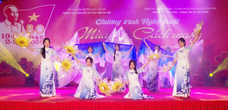 Ứng Hoà: Chào mừng thành công Đại hội đại biểu Đảng bộ xã lần thứ nhất, 80 năm cách mạng tháng Tám và Quốc khánh 2/9.- Ảnh 8.