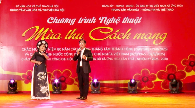 Ứng Hoà: Chào mừng thành công Đại hội đại biểu Đảng bộ xã lần thứ nhất, 80 năm cách mạng tháng Tám và Quốc khánh 2/9.- Ảnh 15.