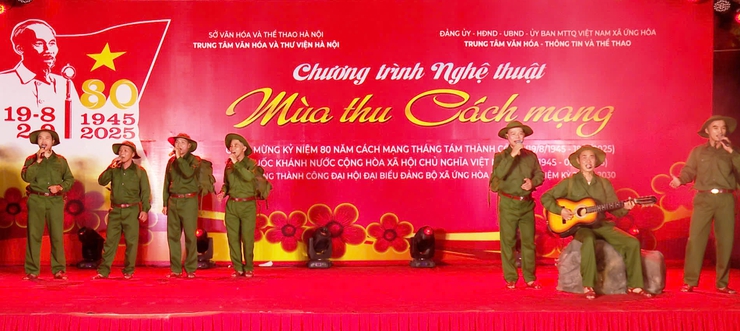 Ứng Hoà: Chào mừng thành công Đại hội đại biểu Đảng bộ xã lần thứ nhất, 80 năm cách mạng tháng Tám và Quốc khánh 2/9.- Ảnh 16.