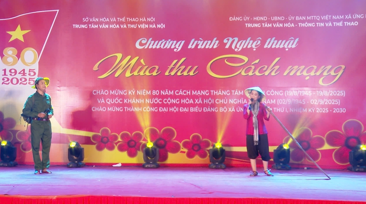 Ứng Hoà: Chào mừng thành công Đại hội đại biểu Đảng bộ xã lần thứ nhất, 80 năm cách mạng tháng Tám và Quốc khánh 2/9.- Ảnh 17.