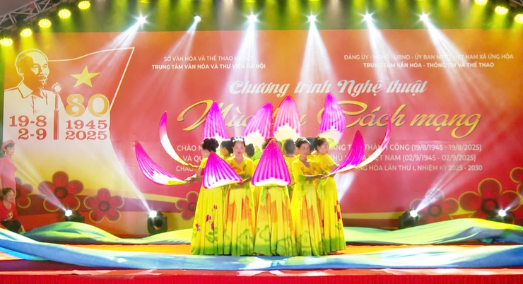 Ứng Hoà: Chào mừng thành công Đại hội đại biểu Đảng bộ xã lần thứ nhất, 80 năm cách mạng tháng Tám và Quốc khánh 2/9.- Ảnh 3.