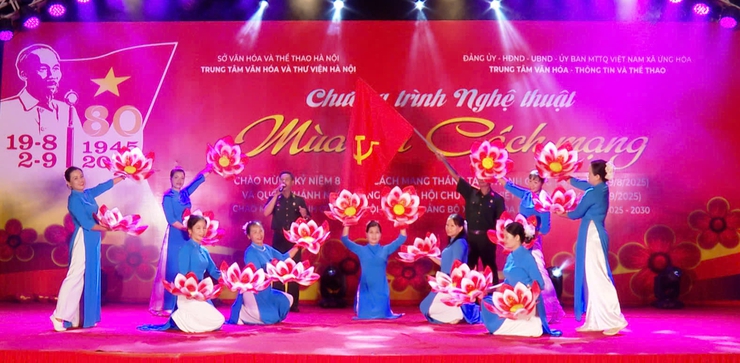 Ứng Hoà: Chào mừng thành công Đại hội đại biểu Đảng bộ xã lần thứ nhất, 80 năm cách mạng tháng Tám và Quốc khánh 2/9.- Ảnh 10.