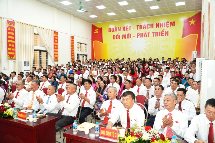 Đảng bộ xã Chuyên Mỹ tổ chức thành công Đại hội đại biểu lần thứ I, nhiệm kỳ 2025 - 2030- Ảnh 13.