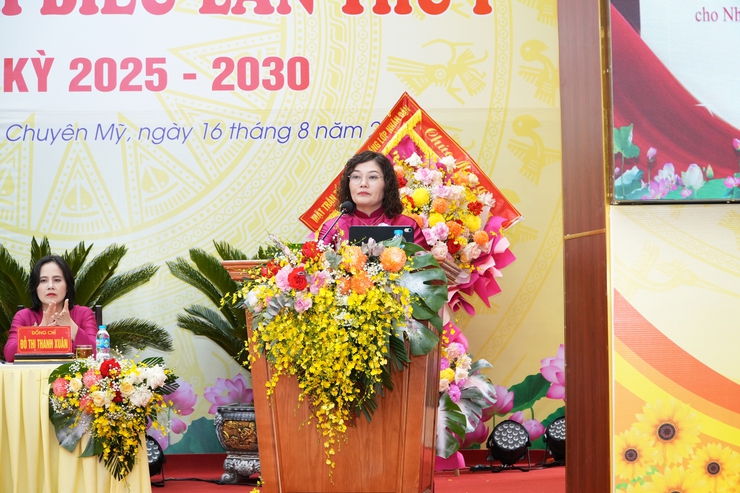 Đảng bộ xã Chuyên Mỹ tổ chức thành công Đại hội đại biểu lần thứ I, nhiệm kỳ 2025 - 2030- Ảnh 12.
