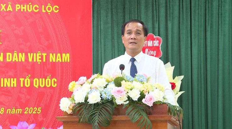Phúc Lộc tổ chức Lễ kỷ niệm 80 năm Ngày truyền thống Công an nhân dân Việt Nam, 20 năm Ngày hội toàn dân bảo vệ an ninh Tổ quốc- Ảnh 4.