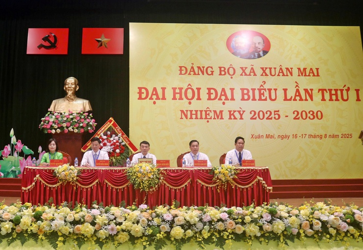 Đại hội đại biểu Đảng bộ xã Xuân Mai lần thứ I, nhiệm kỳ 2025-2030 tiến hành phiên trù bị- Ảnh 2.