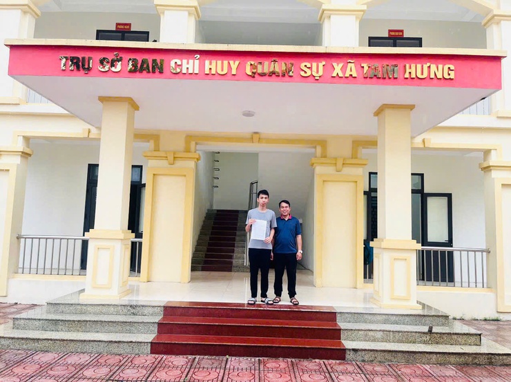 Nguyễn Tiến Hiếu tấm gương tuổi trẻ Tam Hưng xung phong viết đơn tình nguyện nhập ngũ- Ảnh 5.