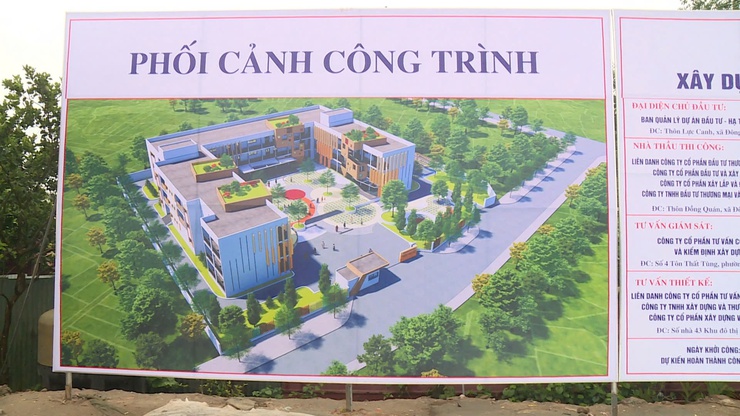 Đảng ủy – HĐND - UBND – UB MTTQ Việt Nam xã Vĩnh Thanh tổ chức Lễ khởi công công trình Xây dựng trường mầm non thôn Hải Bối.

- Ảnh 4.