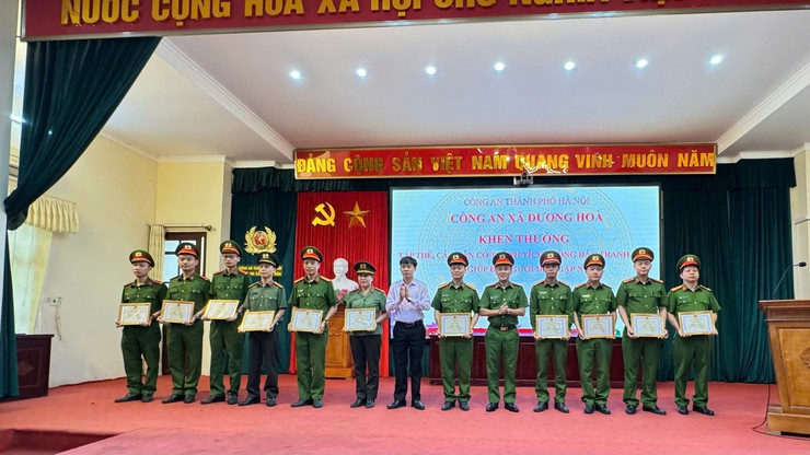 Công an xã Dương Hoà chủ động bám sát địa bàn, đảm bảo giữ vững an ninh trật tự - Ảnh 3.