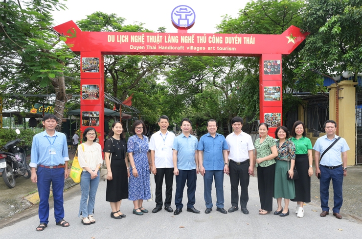 Cục Du lịch Quốc gia Việt Nam kiểm tra thực tế tại một số điểm du lịch Hà Nội- Ảnh 6.
