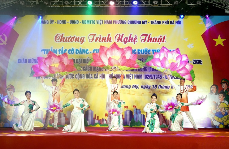 Chương Mỹ chào mừng thành công Đại hội đại biểu Đảng bộ phường lần thứ I, nhiệm kỳ 2025 – 2030; chào mừng kỷ niệm các ngày lễ lớn của đất nước- Ảnh 5.