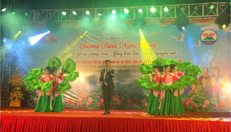 Ấn tượng chương trình nghệ thuật Chào mừng thành công Đại hội Đảng bộ xã Hồng Sơn lần thứ Nhất, nhiệm kỳ 2025 - 2030- Ảnh 14.