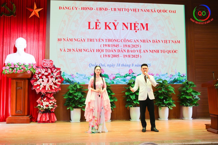 Xã Quốc Oai tổ chức Lễ kỷ niệm 80 năm Ngày truyền thống lực lượng Công an nhân dân (19/8/1945 – 19/8/2025) và 20 năm Ngày hội toàn dân bảo vệ an ninh Tổ quốc- Ảnh 16.