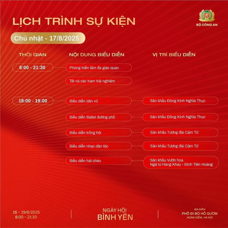 THÔNG BÁO LỊCH HOẠT ĐỘNG CHƯƠNG TRÌNH “NGÀY HỘI BÌNH YÊN- Ảnh 7.