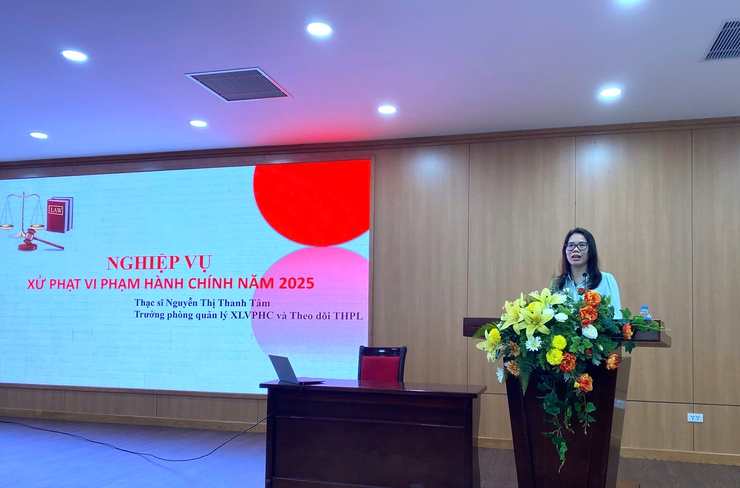 Phường Cầu Giấy: Tập huấn Luật Xử lý vi phạm hành chính (sửa đổi năm 2025) và các điểm mới của Nghị định hướng dẫn thi hành- Ảnh 3.