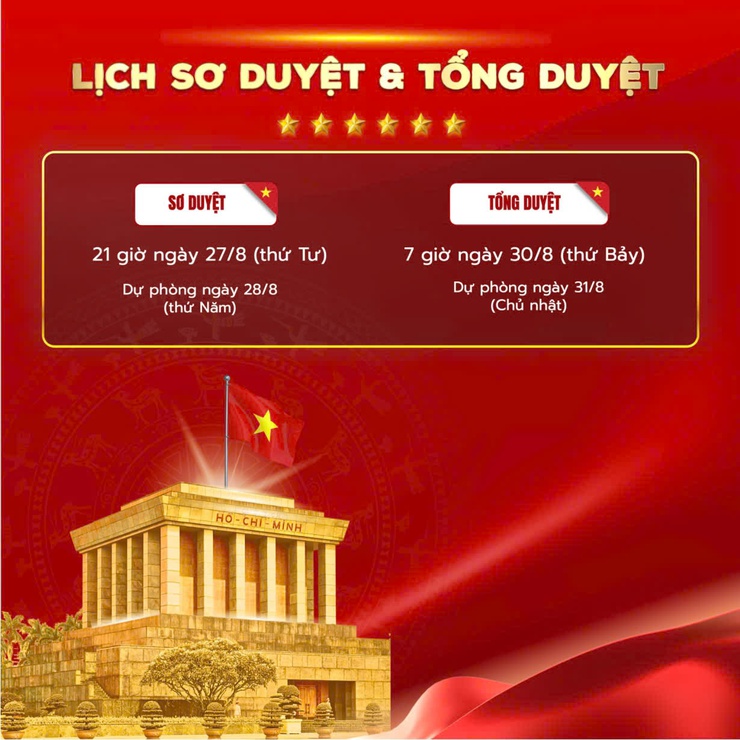 THÔNG BÁO: Lịch trình chi tiết Lễ diễu binh, diễu hành kỷ niệm 80 năm Quốc khánh 2/9- Ảnh 2.