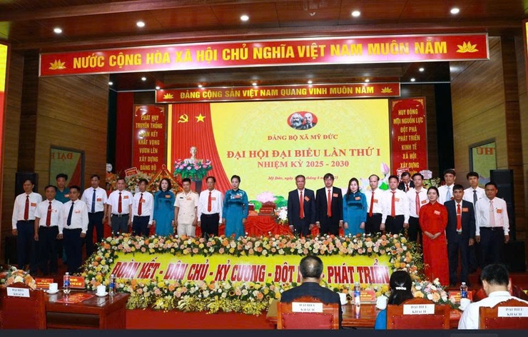 Mỹ Đức đoàn kết vững bước đi lên - một Đảng bộ - một ý chí - một hành động - vì nhân dân phục vụ’- Ảnh 12.