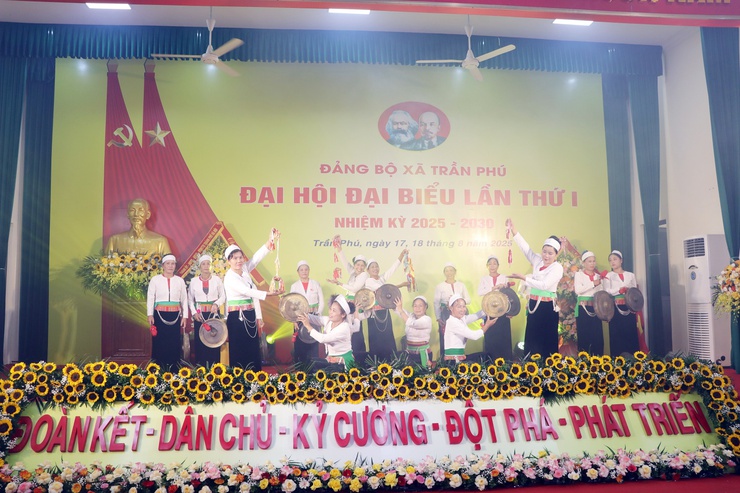 Đại hội đại biểu Đảng bộ xã Trần Phú lần thứ I, nhiệm kỳ 2025-2030 thành công tốt đẹp- Ảnh 4.