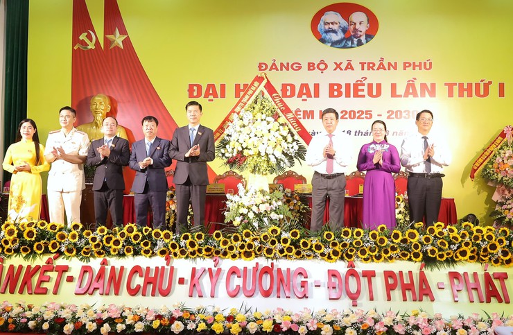 Đại hội đại biểu Đảng bộ xã Trần Phú lần thứ I, nhiệm kỳ 2025-2030 thành công tốt đẹp- Ảnh 10.