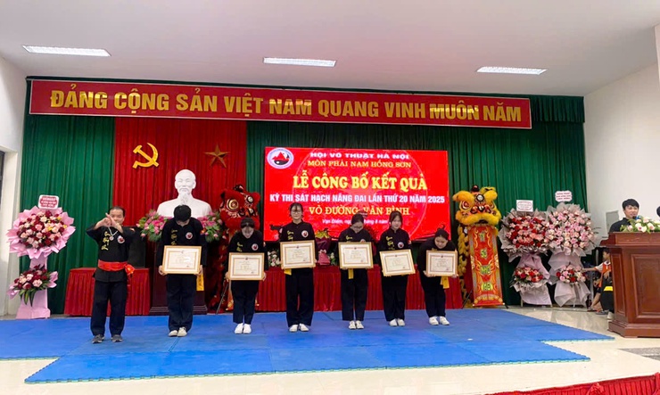 Lễ công bố kết quả kỳ thi nâng đai lần thứ 20 năm 2025- Ảnh 5.