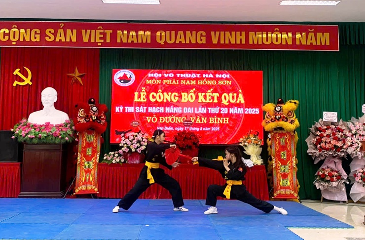 Lễ công bố kết quả kỳ thi nâng đai lần thứ 20 năm 2025- Ảnh 3.