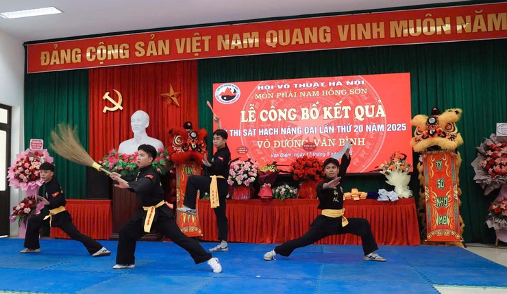 Lễ công bố kết quả kỳ thi nâng đai lần thứ 20 năm 2025- Ảnh 2.
