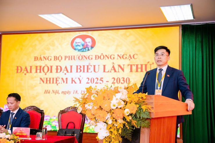 ĐẢNG BỘ PHƯỜNG ĐÔNG NGẠC TỔ CHỨC ĐẠI HỘI ĐẠI BIỂU LẦN THỨ I, NHIỆM KỲ 2025 – 2030 CỦA NGÀY LÀM VIỆC THỨ NHẤT (PHIÊN TRÙ BỊ)- Ảnh 4.