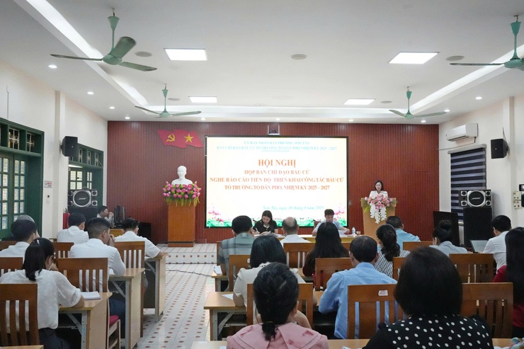 48/48 Tổ dân phố sẵn sàng cho ngày bầu cử.- Ảnh 1.
