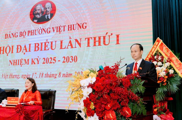 Đại hội Đảng bộ phường Việt Hưng lần thứ I: Xây dựng phường phát triển bền vững, văn minh, hiện đại- Ảnh 2.