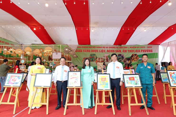 Đại hội đại biểu Đảng bộ xã Quảng Bị lần thứ I, nhiệm kỳ 2025-2030 tổ chức phiên trù bị- Ảnh 9.