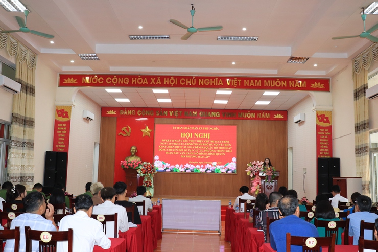 Phú Nghĩa: Sơ kết 20 ngày đầu thực hiện Chiến dịch “45 ngày đêm ra quân hỗ trợ hoạt động chuyển đổi số tại các xã, phường trong giai đoạn đầu vận hành mô hình chính quyền địa phương hai cấp”- Ảnh 1.