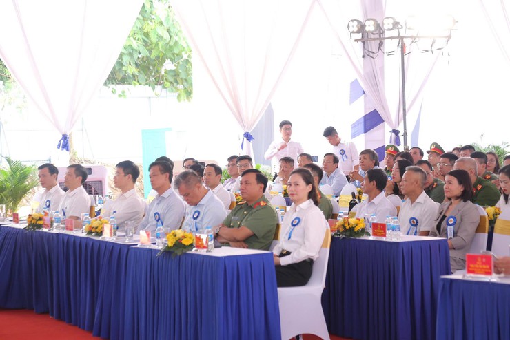 Bộ Công an khởi công Dự án xây dựng nhà ở cho cán bộ chiến sỹ CAND tại phường Dương Nội- Ảnh 1.