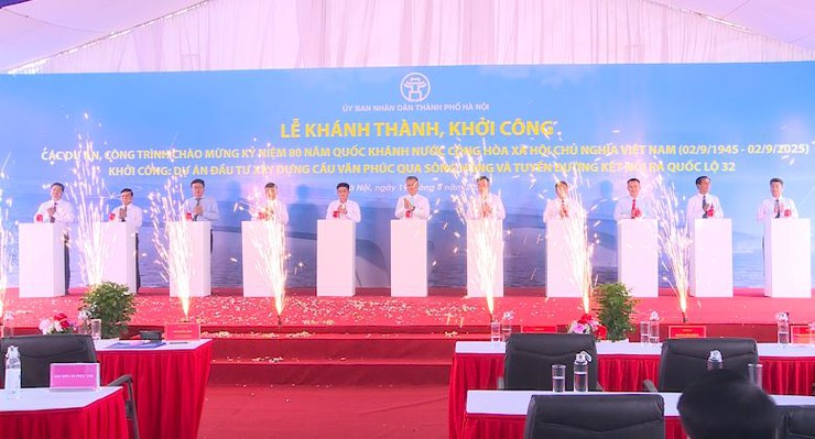 KHỞI CÔNG XÂY DỰNG CẦU VÂN PHÚC – HÀ NỘI- Ảnh 6.