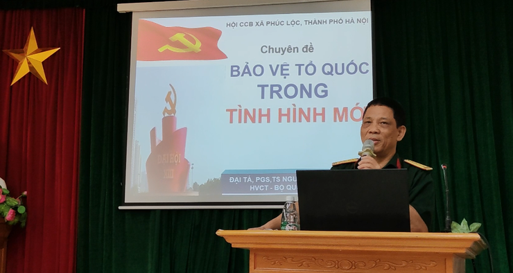 Hội nghị nói chuyện truyền thống kỷ niệm 80 năm Cách mạng Tháng Tám (19/8/1945 – 19/8/2025) và Quốc khánh nước Cộng hoà xã hội chủ nghĩa Việt Nam (2/9/1945 – 2/9/2025)- Ảnh 2.