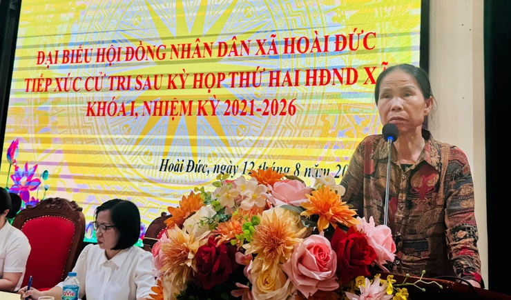Tin tổng hợp: Đại biểu HĐND xã Hoài Đức tiếp xúc cử tri sau kỳ họp thứ 2 HĐND xã khóa I, nhiệm kỳ 2021-2026- Ảnh 22. Tin tổng hợp: Đại biểu HĐND xã Hoài Đức tiếp xúc cử tri sau kỳ họp thứ 2 HĐND xã khóa I, nhiệm kỳ 2021-2026- Ảnh 22.