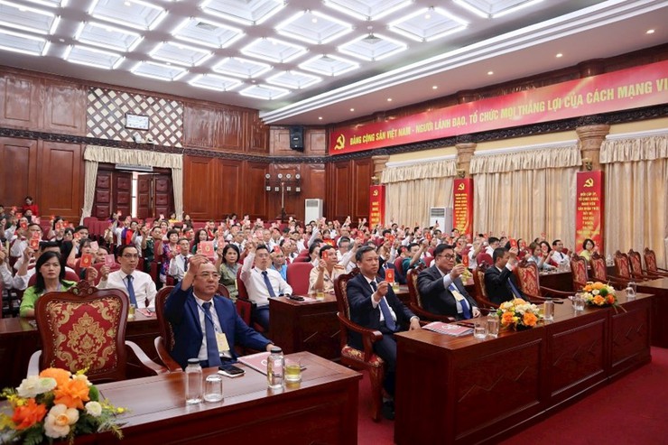 168 đại biểu dự Đại hội Đảng bộ phường Từ Liêm lần thứ I- Ảnh 2.