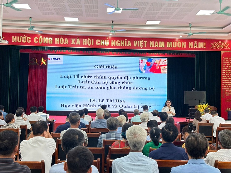 XÃ THIÊN LỘC TỔ CHỨC HỘI NGHỊ TUYÊN TRUYỀN PHÁP LUẬT NĂM 2025- Ảnh 4.