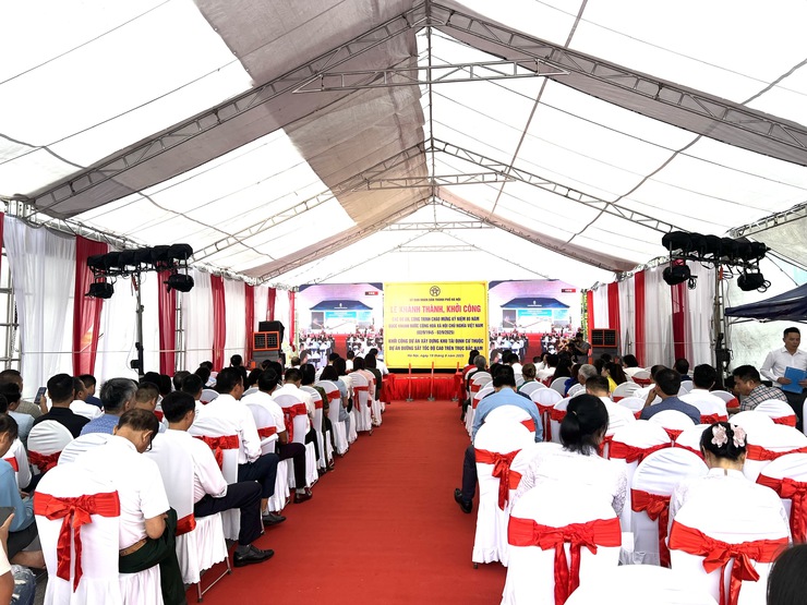 Khởi công dự án xây dựng khu tái định cư thuộc Dự án đường sắt tốc độ cao trên trục Bắc - Nam- Ảnh 1.