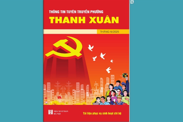Tài liệu thông tin tuyên truyền phường Thanh Xuân - Tháng 8/2025- Ảnh 1.